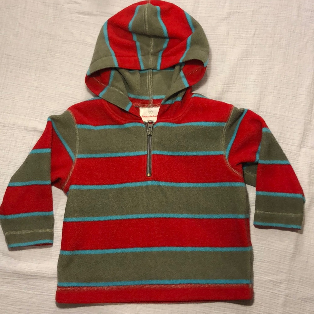 Hanna Andersson fleece coat 80